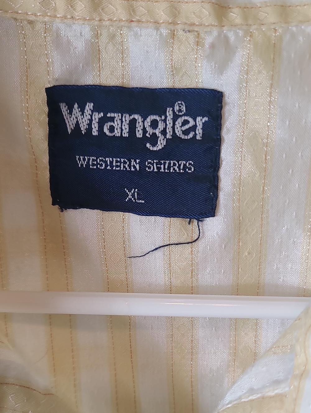 Vintage Wrangler Western Shirt Mens XL Multicolor Pearl Snap Striped - Picture 3 of 5